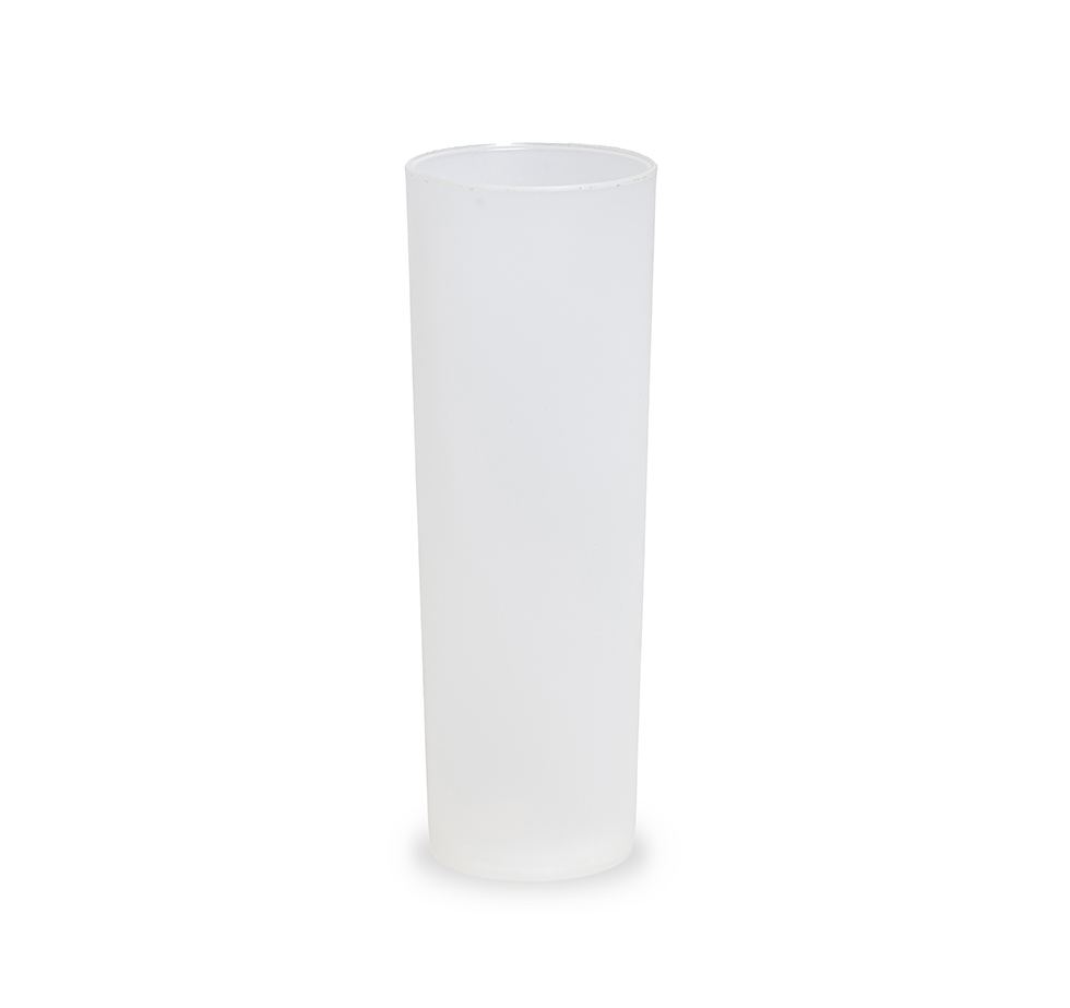 verre tube en plastique