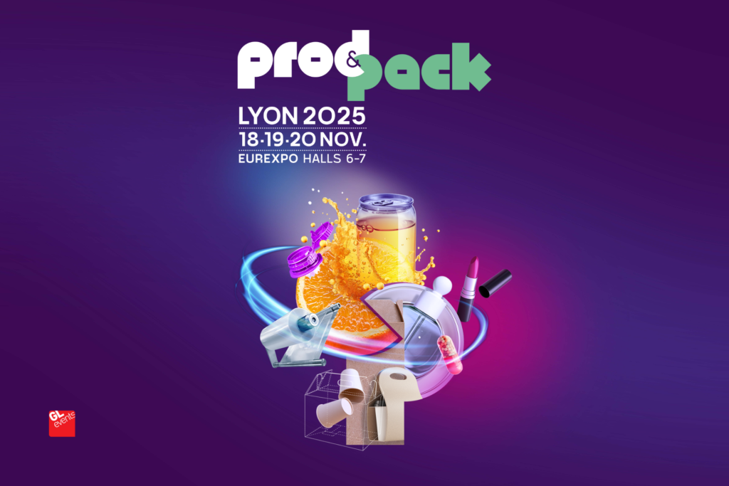 infinycup présent au salon prod&pack 2025 à lyon. L’unique salon industriel français intégrant toutes les solutions pour l’usine : Produire • emballer • conditionner • expédier : une offre 100 % complète et inédite !